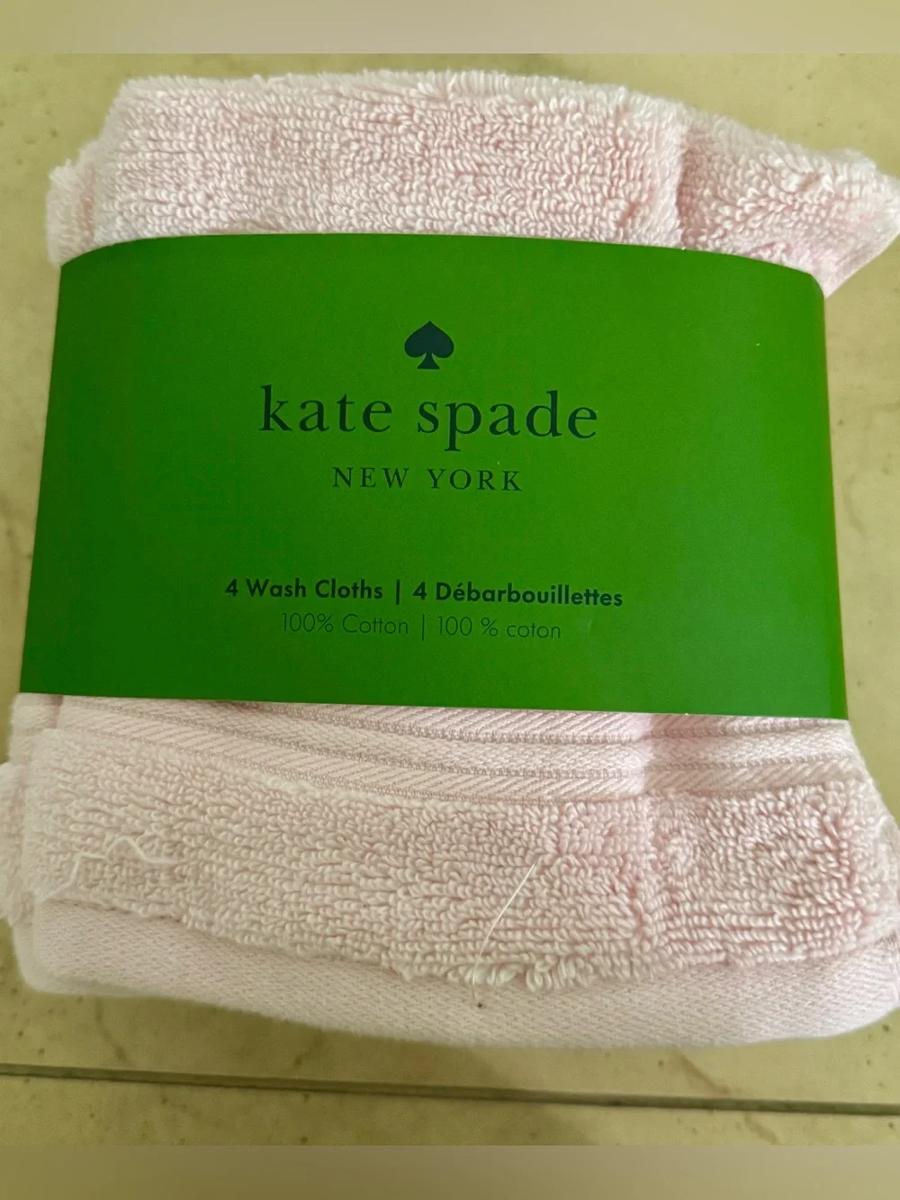 Kate Spade New York Pale Pink Towel Set New